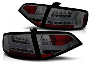LED Lightbar Rückleuchten für Audi A4 B8 (8K) Limo Bj. 08-11 Smoke